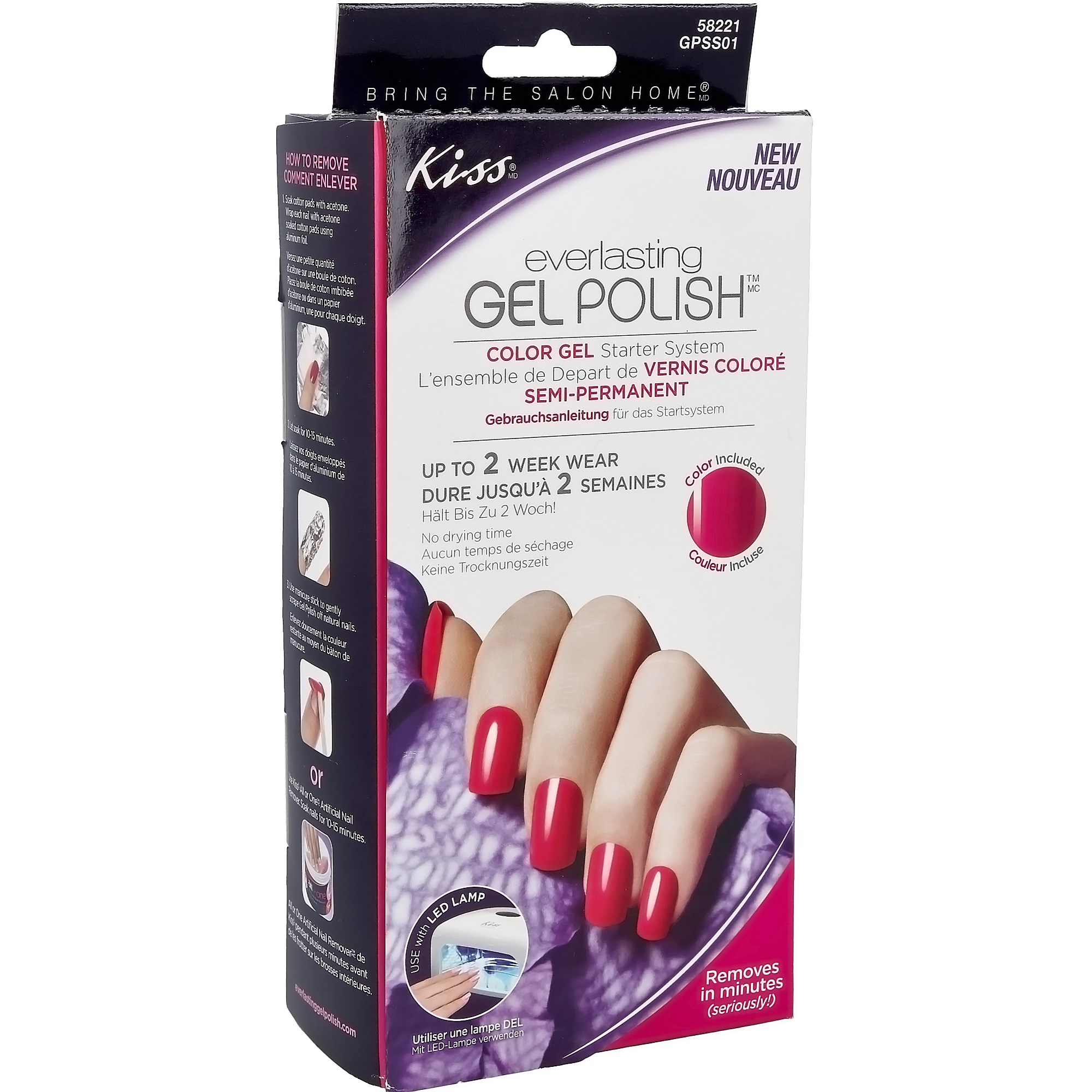 Kiss Everlasting Gel Polich Starter System