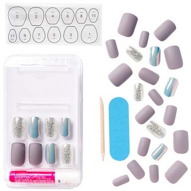 Kiss Glam up Fantasy nails - Wake up call