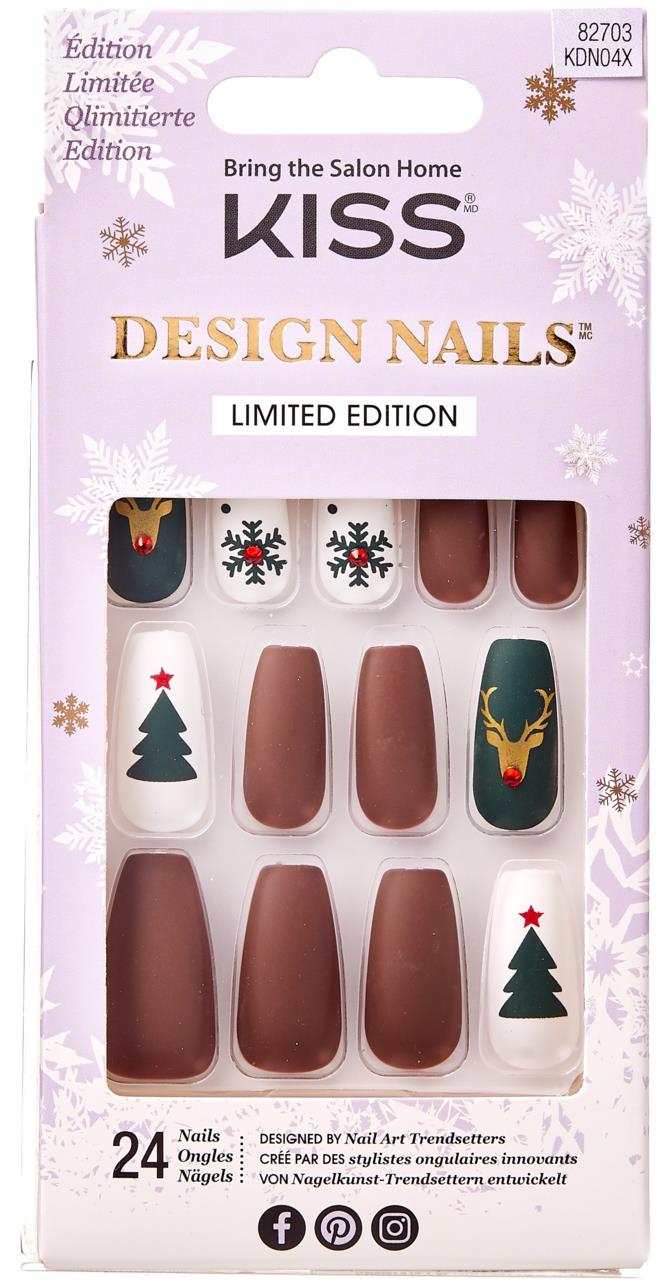 Kiss Holiday Nails 04 Kiss Christmas Nails