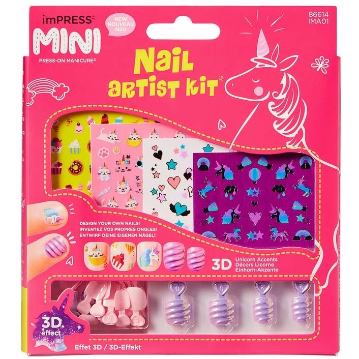 Läs mer om Kiss imPRESS Kids Nail Artist Kit