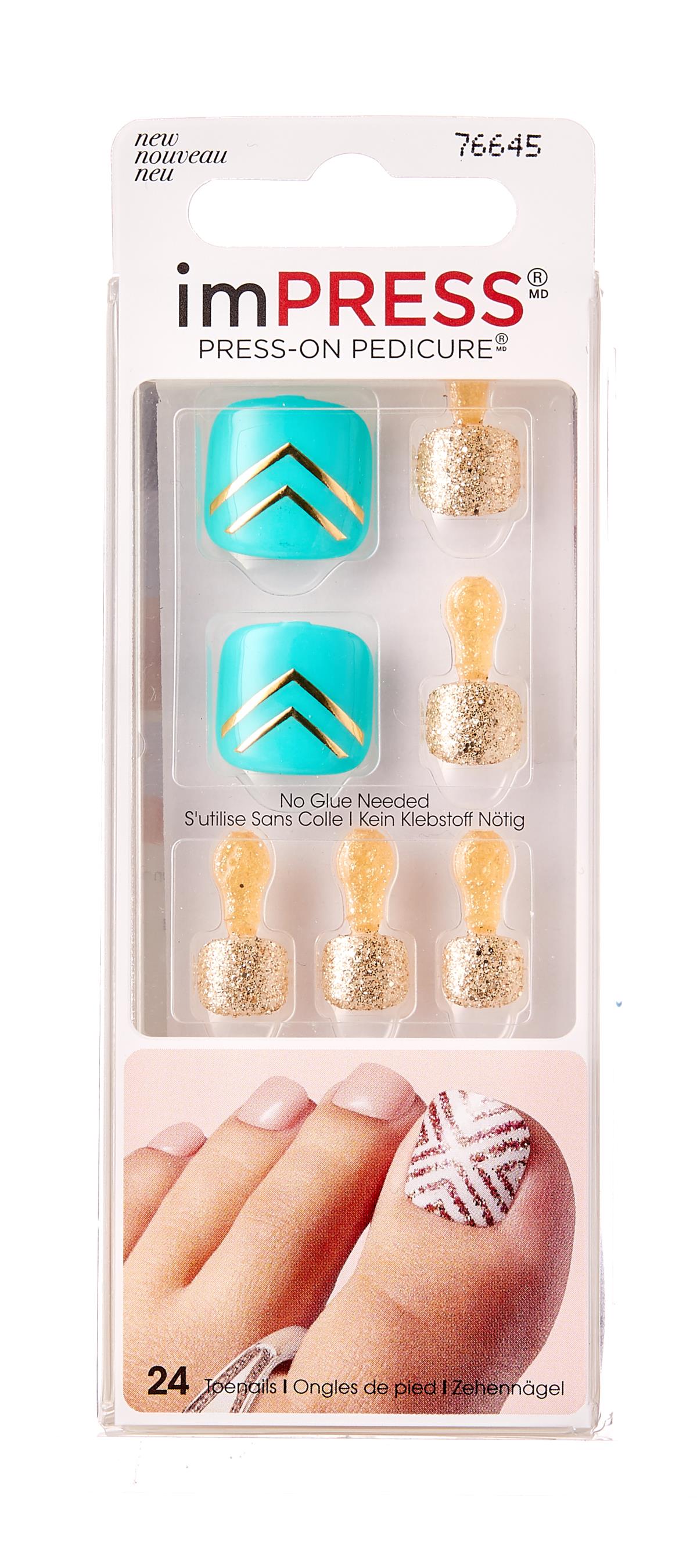 Kiss Impress Toenails Fancy Feet