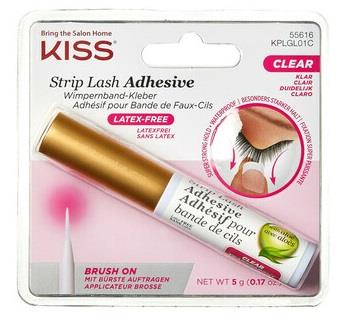 Kiss Lash Ahesive Brush On Transparent 5g