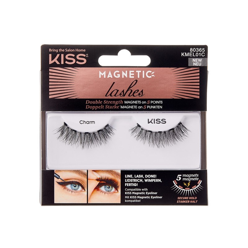 Läs mer om Kiss Magnetic Eyeliner Lash 01
