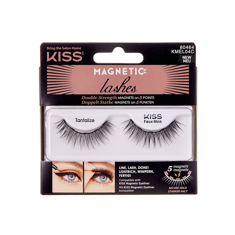 Läs mer om Kiss Magnetic Eyeliner Lash 04