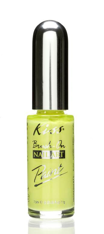 Kiss Nail Art Paint Beach Yellow