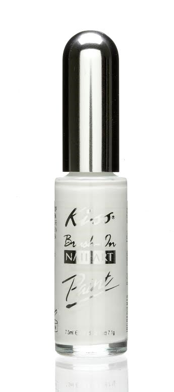 Kiss Nail Art Paint White