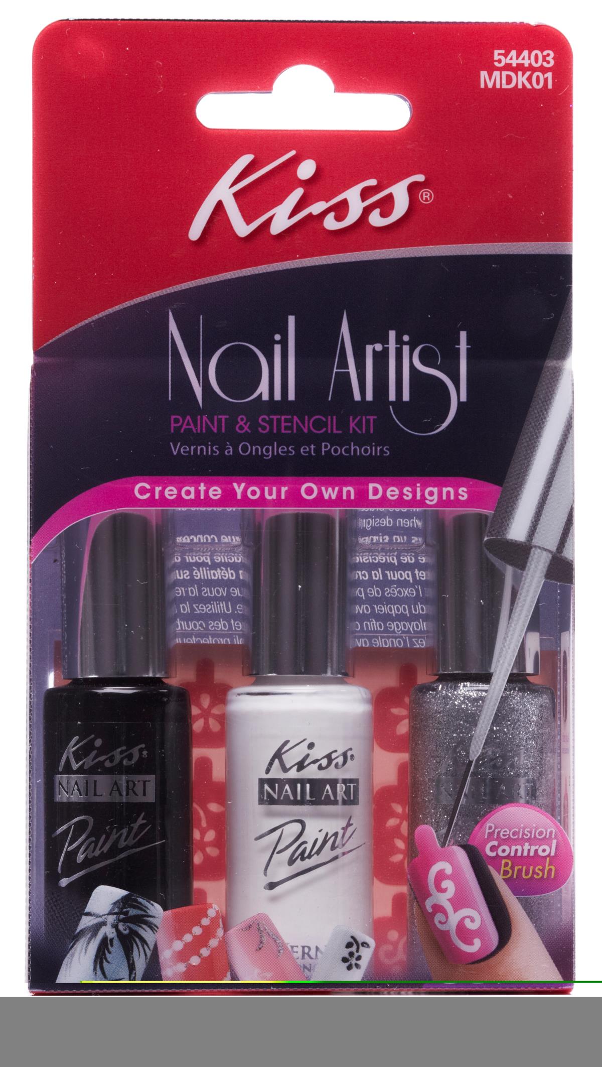 Kiss Nail Artist Manicure Design Kit Gala