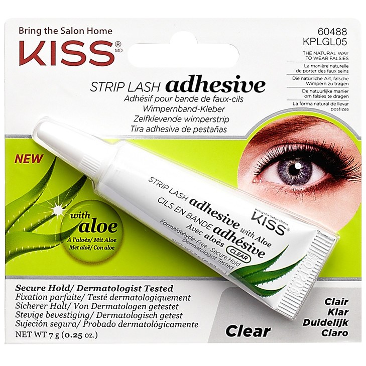 Kiss Strip Lash Adhesive with Aloe Vera