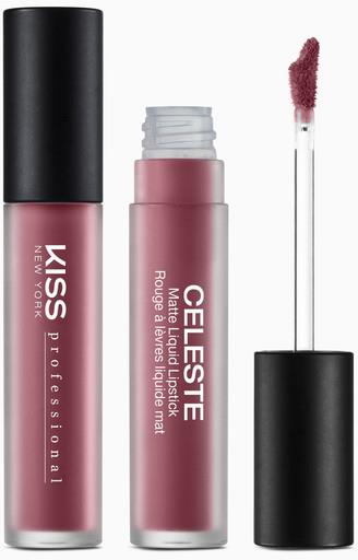 Kiss New York Celeste Liquid Lipstick Candid Pink