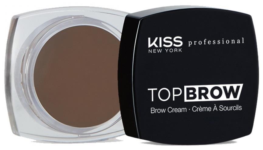 Kiss New York Top Brow Cream Dark Brown
