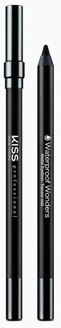 Kiss New York Waterproof Wonders Eyeliner Black