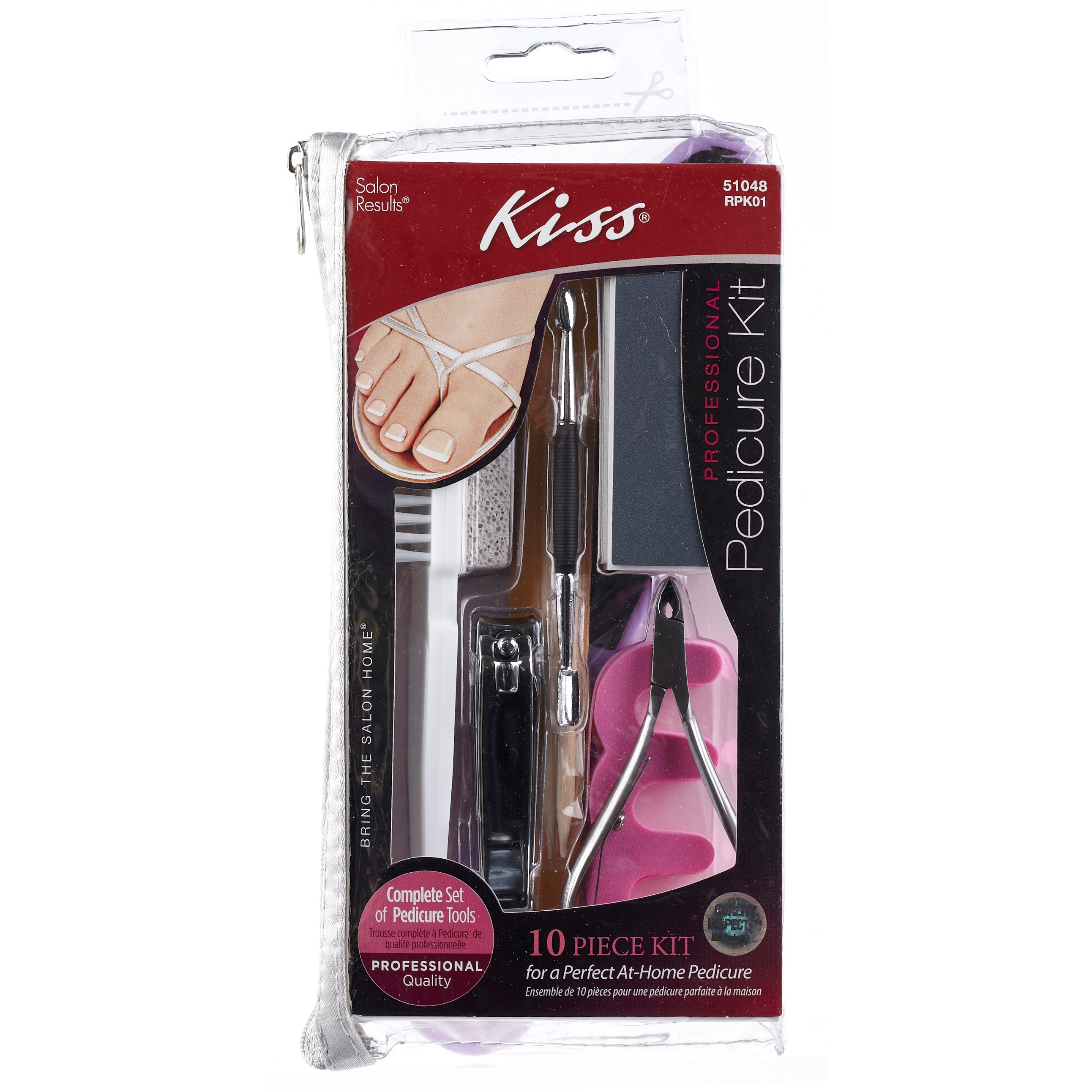 Läs mer om Kiss Red Professional Pedicure Kit