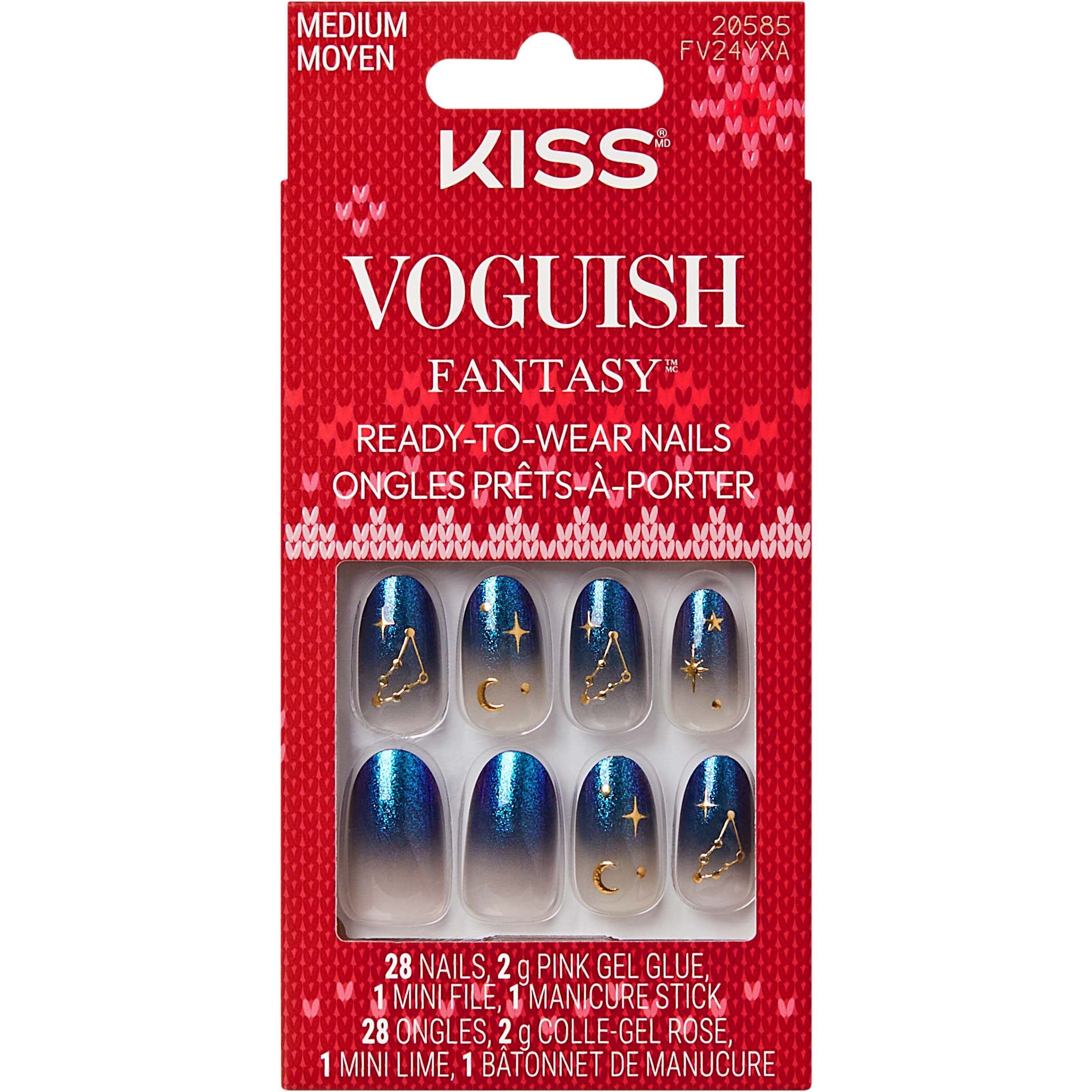 Kiss Voguish Fantasy Nails Merry Magic