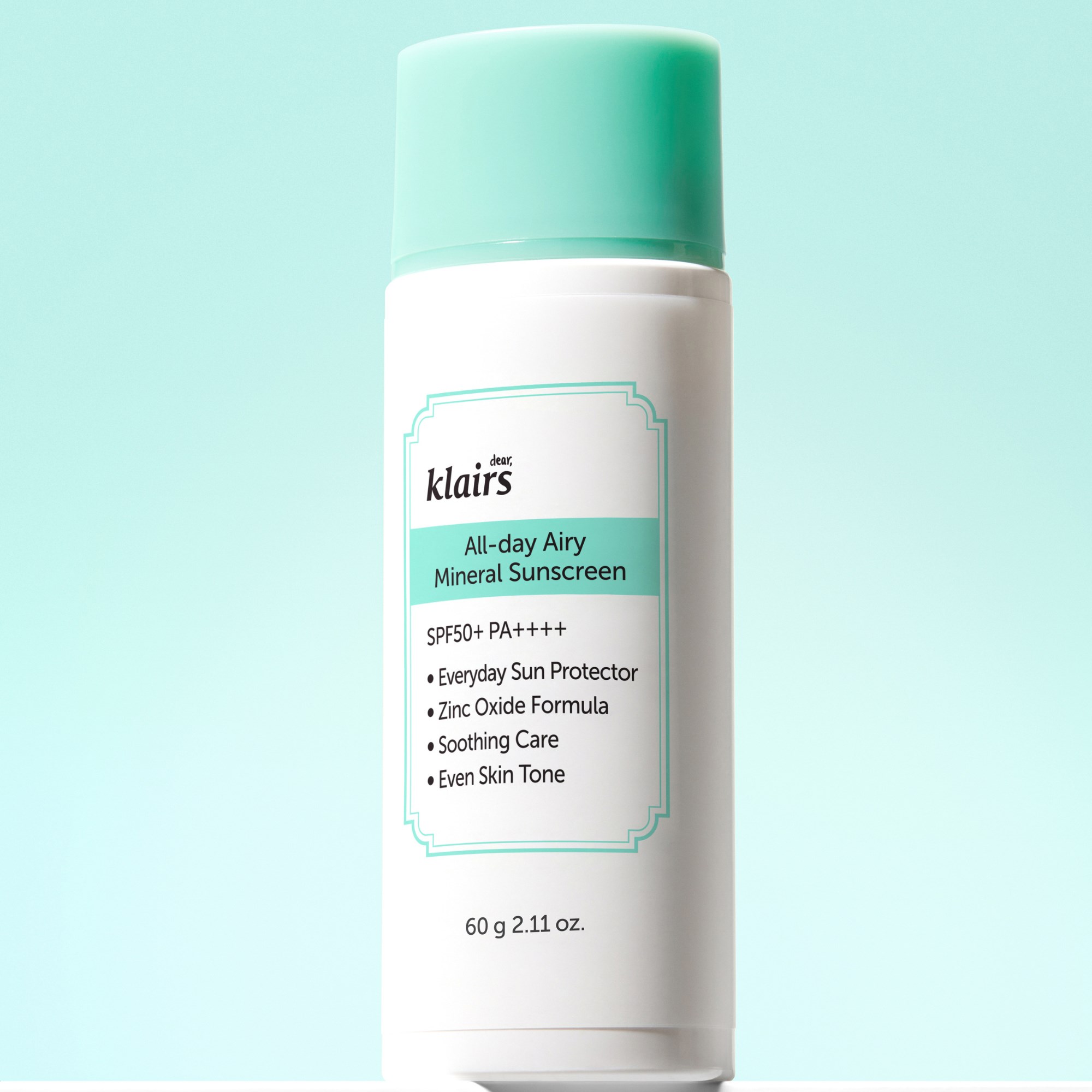 Klairs All-day Airy Mineral Sunscreen 60 ml (obrázok 4)