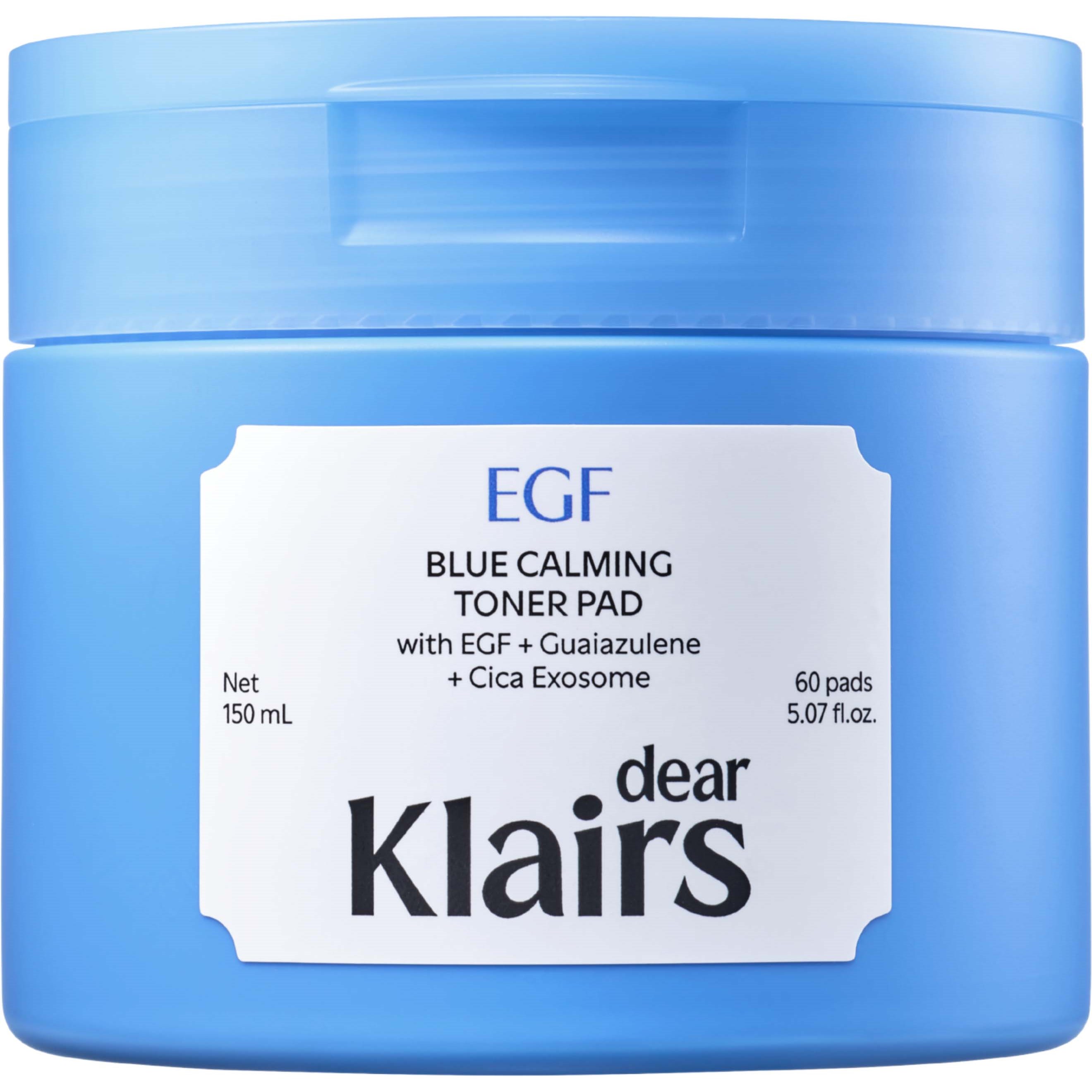Klairs EGF Blue Calming Toner Pad 150 ml