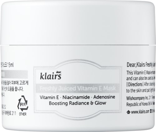 Klairs Vitamin Freshly Juiced Vitamin E Mask Miniature 15 ml