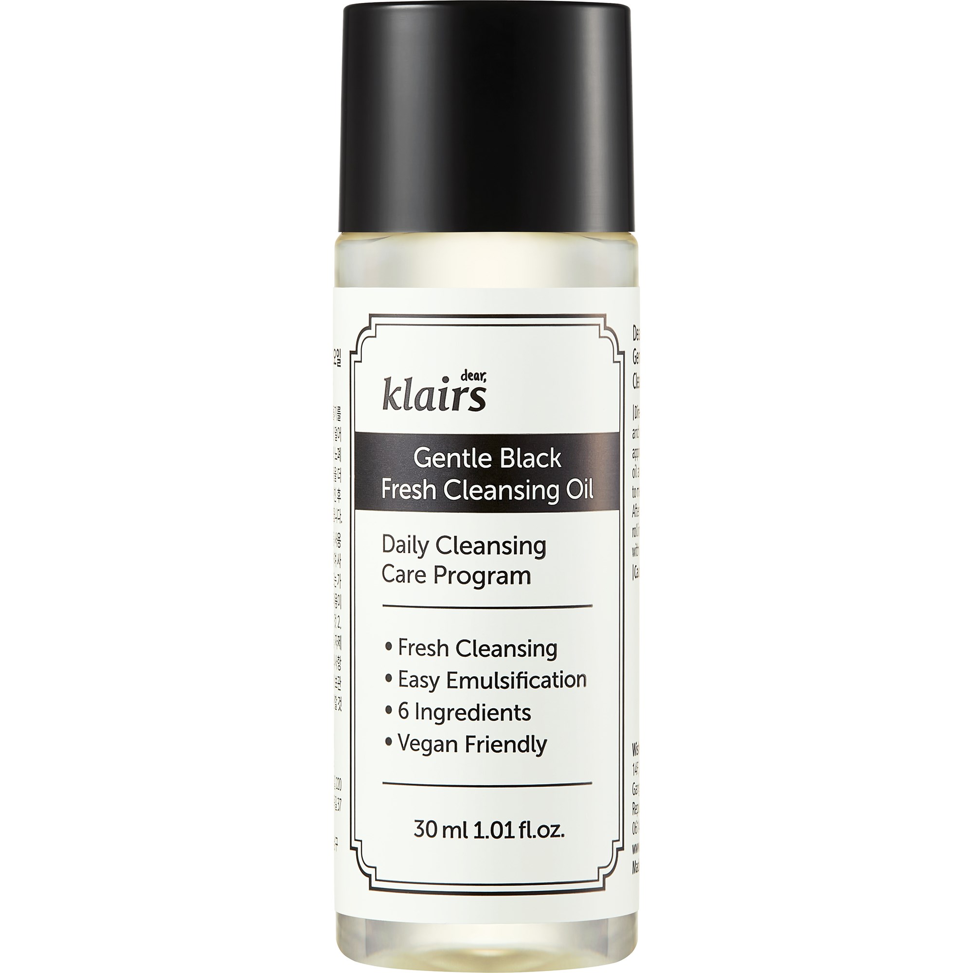 Klairs Gentle Black Fresh Cleansing Oil 30 ml