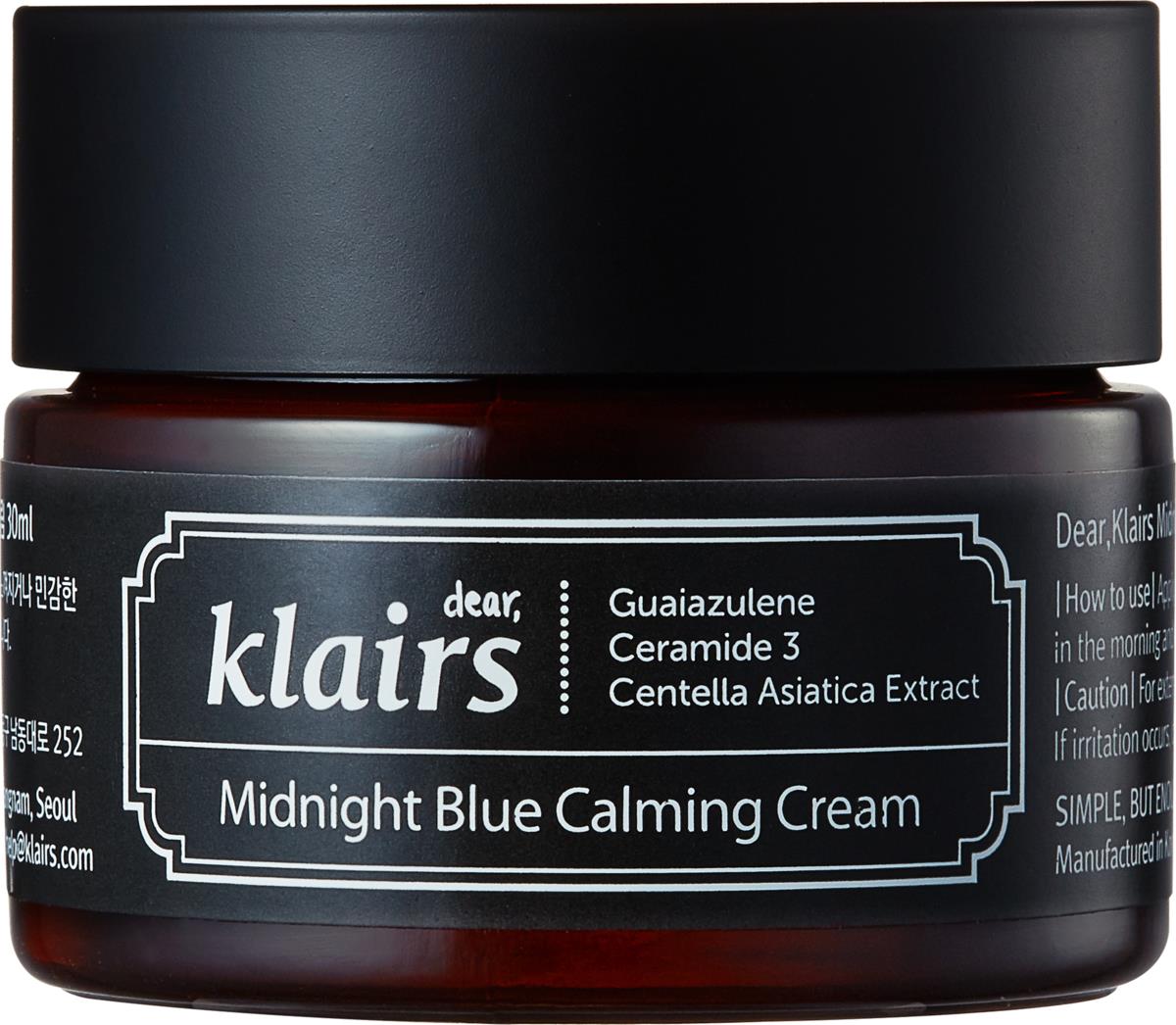 Klairs Blue Calming Midnight Cream 30 ml