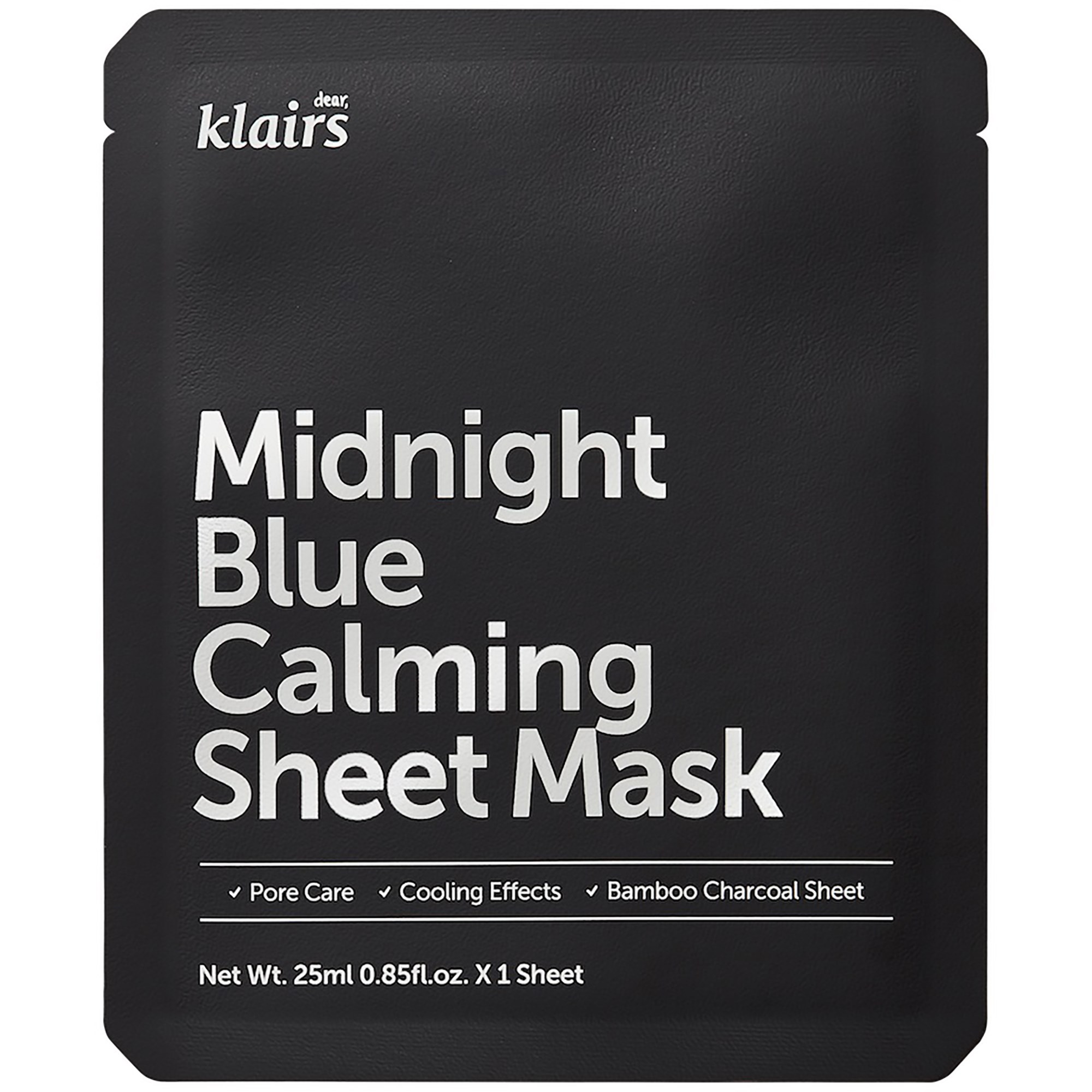 Bilde av Klairs Blue Calming Midnight Sheet Mask 25 Ml