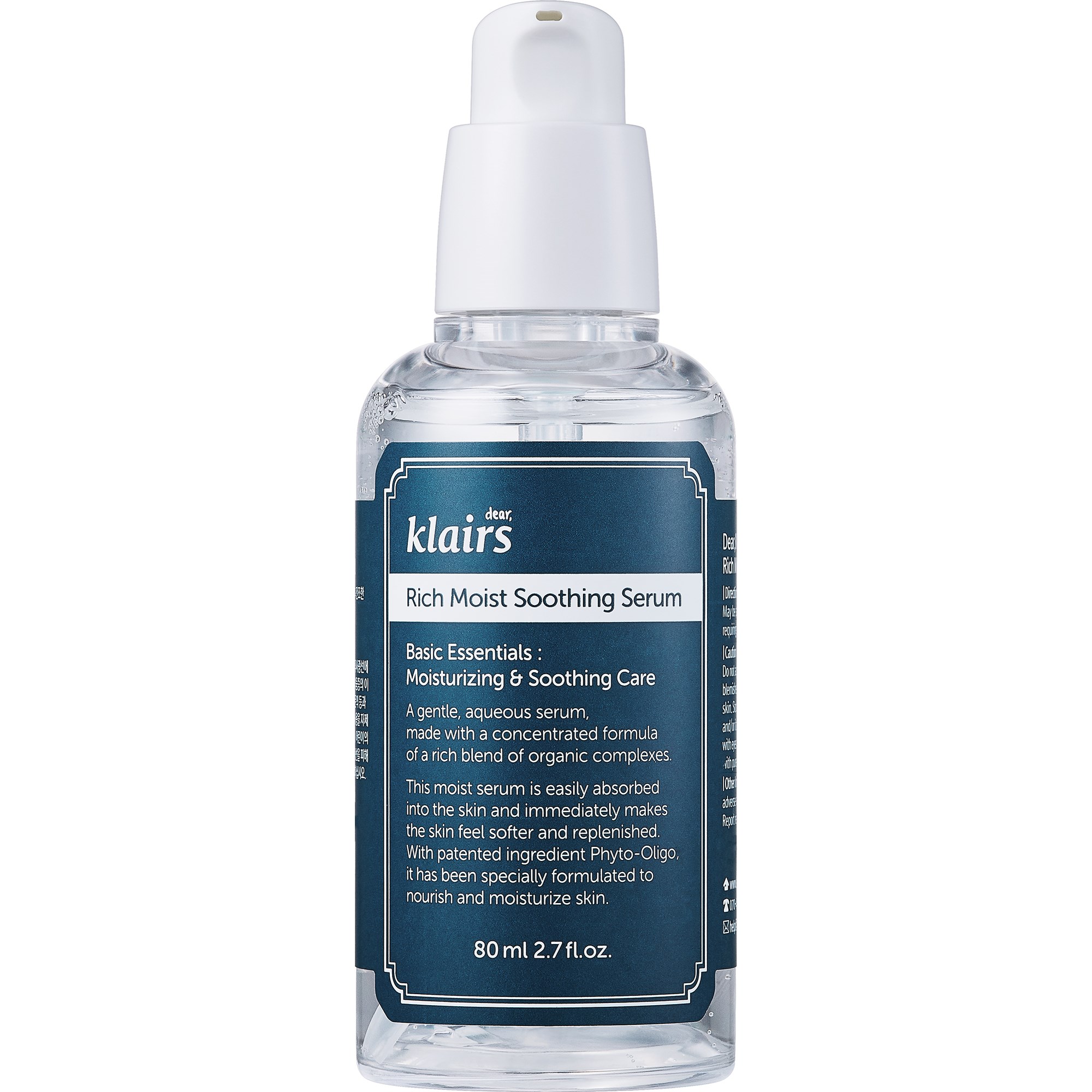 Klairs Rich Moist Soothing Serum 80 ml billede