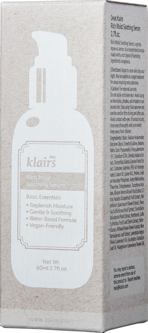 Klairs Rich Moist Soothing Serum 80 ml