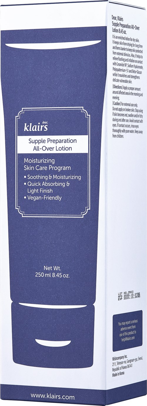 Klairs Supple Preparation All Over Lotion 250 ml
