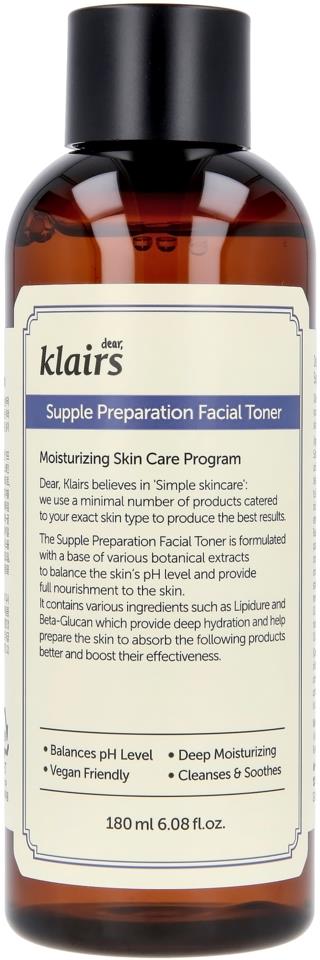 Klairs Supple Preparation Facial Toner 180 ml