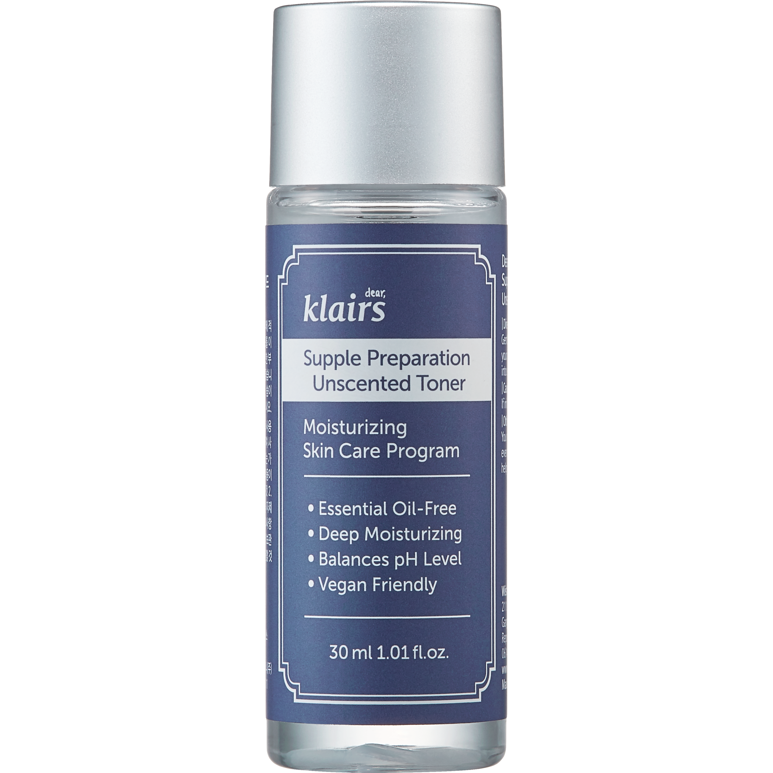Klairs Supple Preparation Unscented Toner 30 ml billede