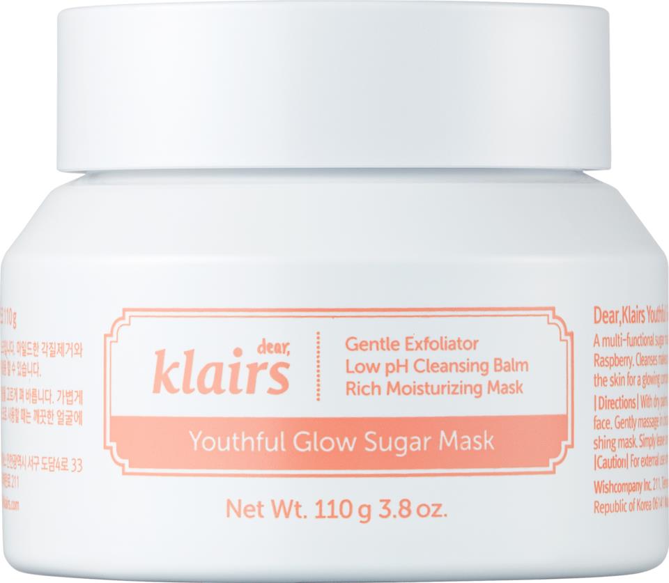 Klairs Youthful Glow Sugar Mask 110 g