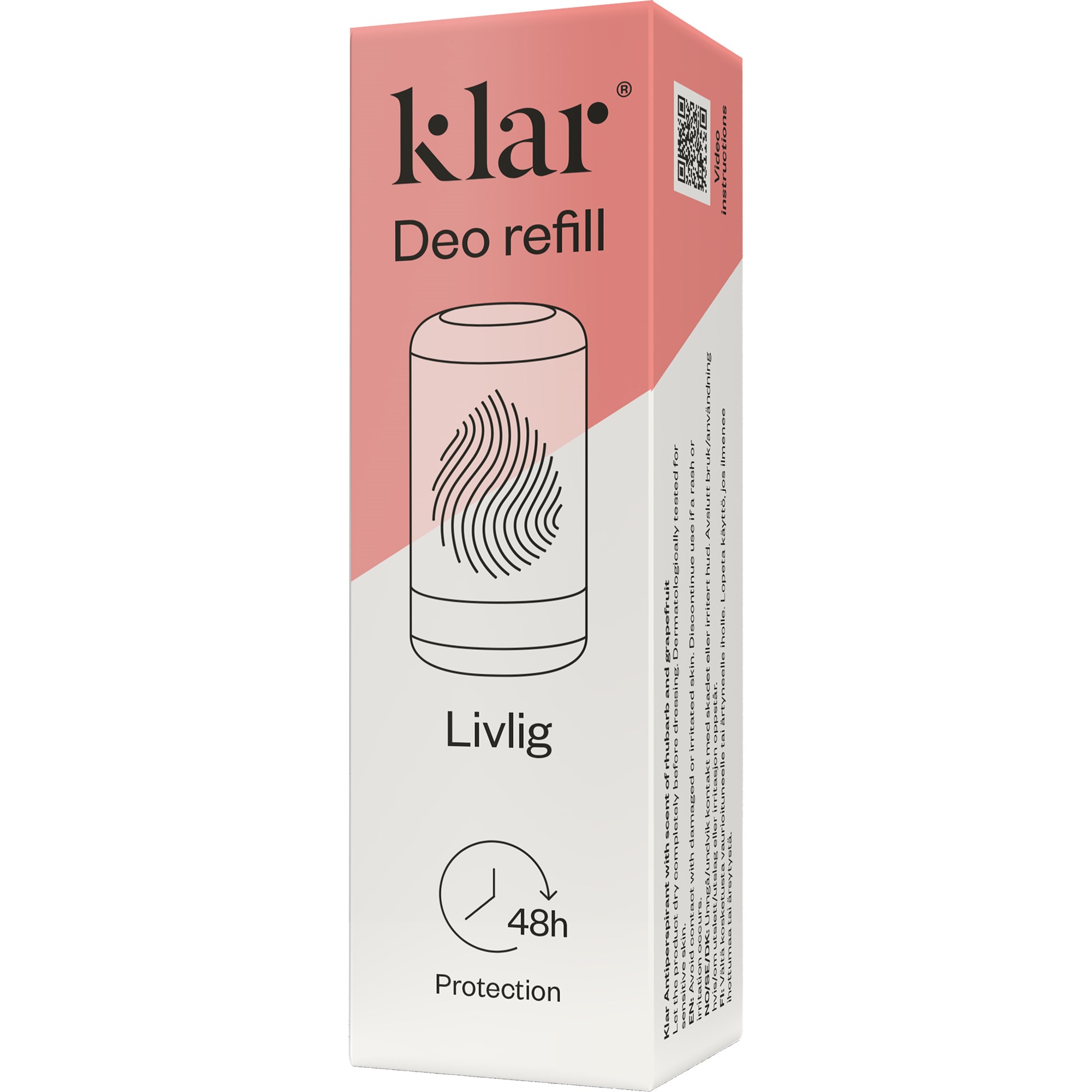 Klar Deo Refill Lively 45 ml