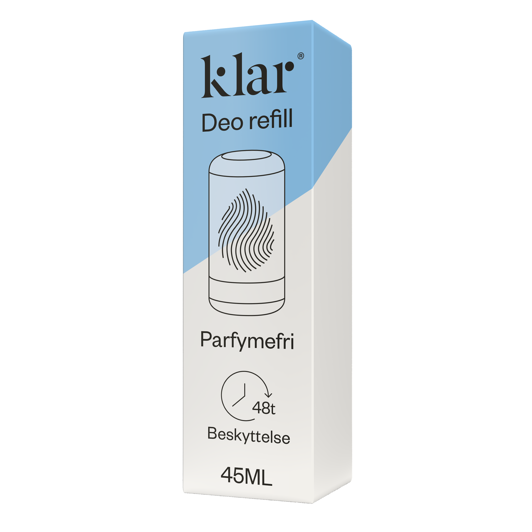 Läs mer om Klar Deo Refill Parfymefri 45 ml
