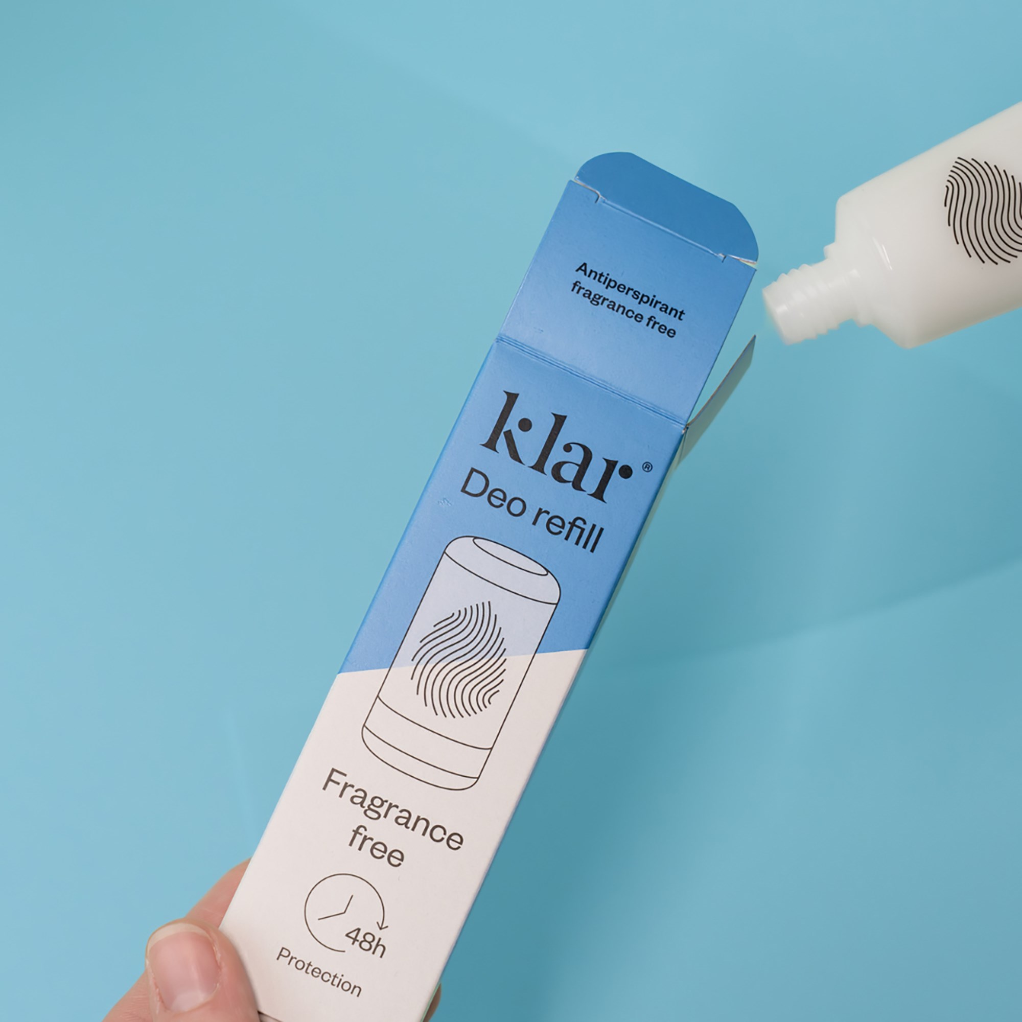 Klar Deo Refill Fragranse Free 45 ml (obrázok 3)
