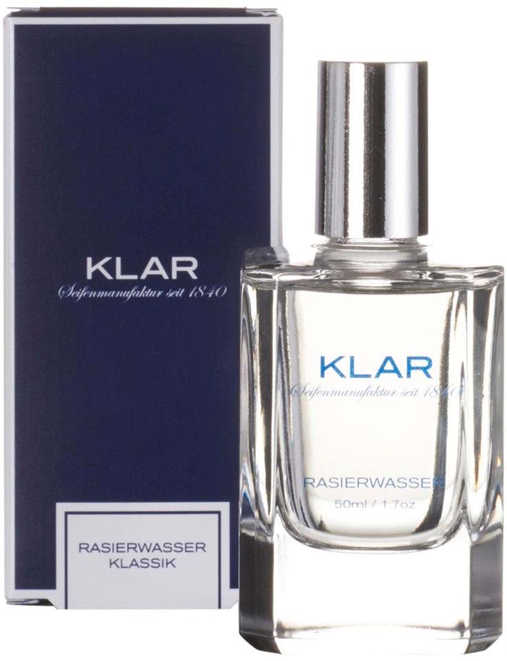 Klar Seifen Classic Aftershave - Rasierwasser Klassik 50 ml