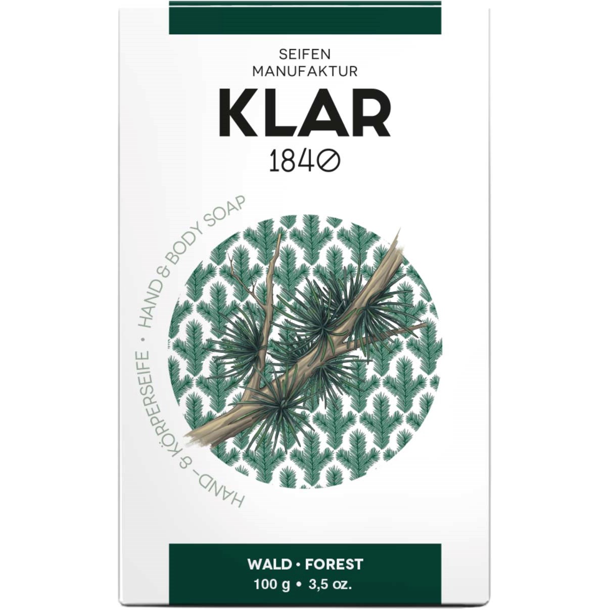 Läs mer om Klar Seifen Forest Soap - Waldseife 100 g