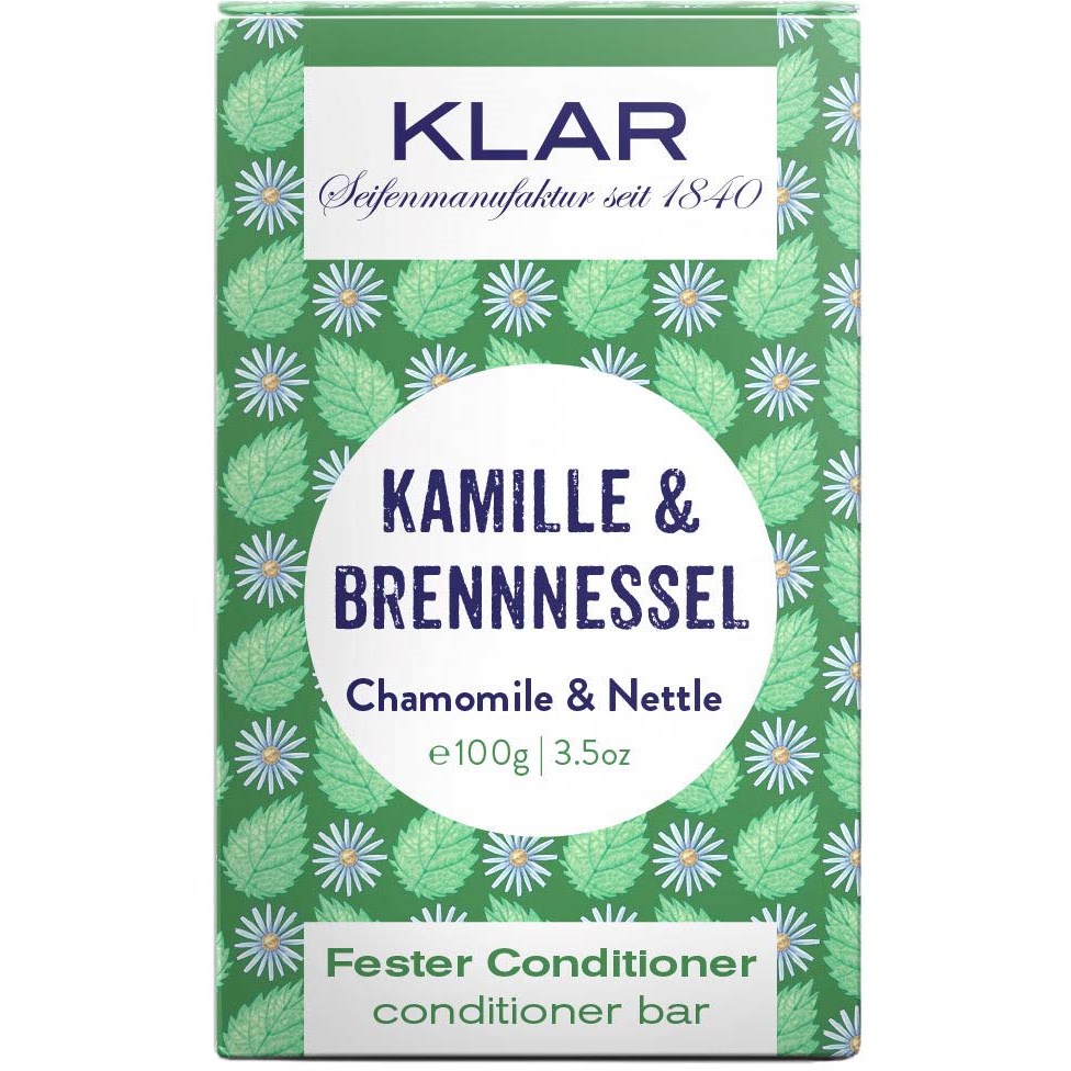 Läs mer om Klar Seifen Nettle & Chamomile Conditioner Bar 100 g