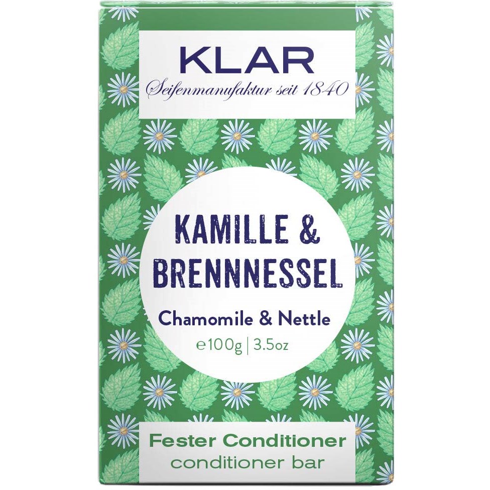 Klar Seifen Nettle & Chamomile Conditioner Bar 100 g