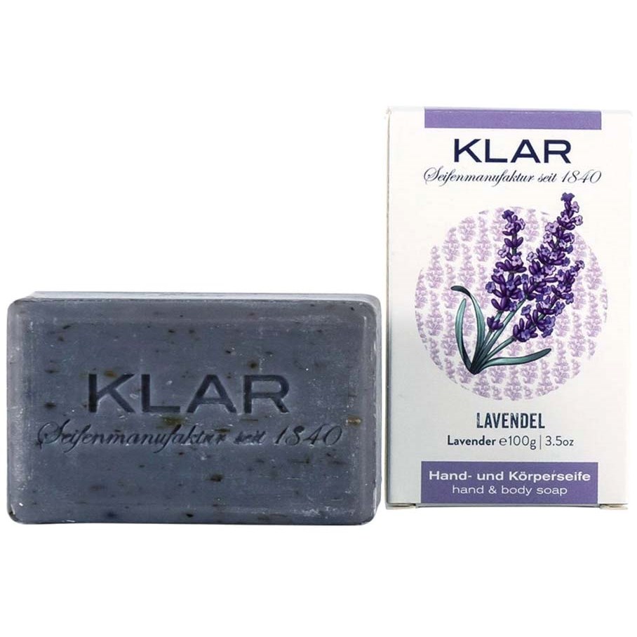 Läs mer om Klar Seifen Scrub Soap - Lavender 100 g