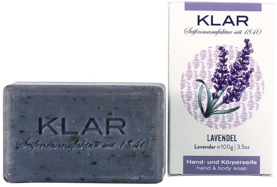 Klar Seifen Scrub Soap - Lavender 100 g