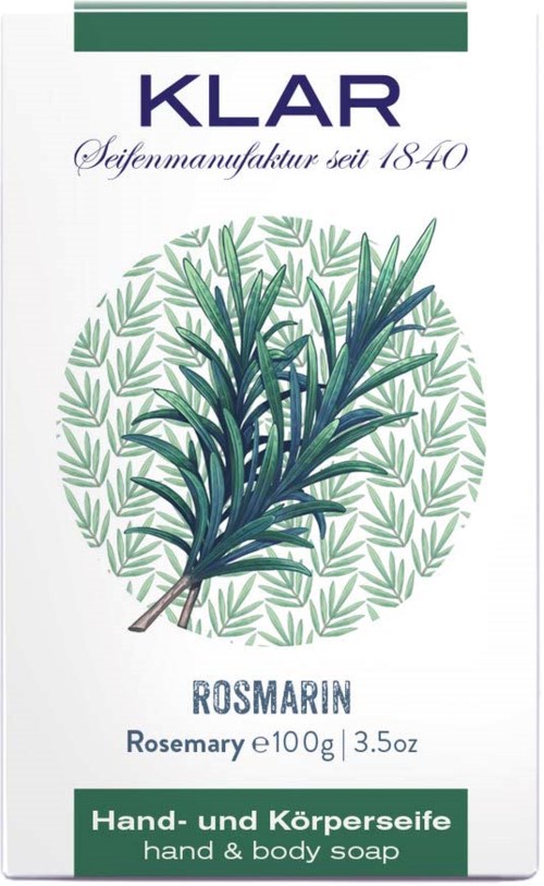 Klar Seifen Scrub Soap - Rosemary 100 g