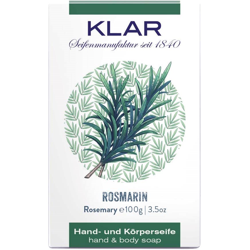 Läs mer om Klar Seifen Scrub Soap - Rosemary 100 g