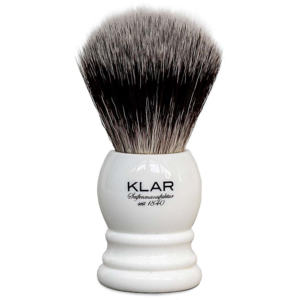 Läs mer om Klar Seifen Synthetic Shaving Brush White