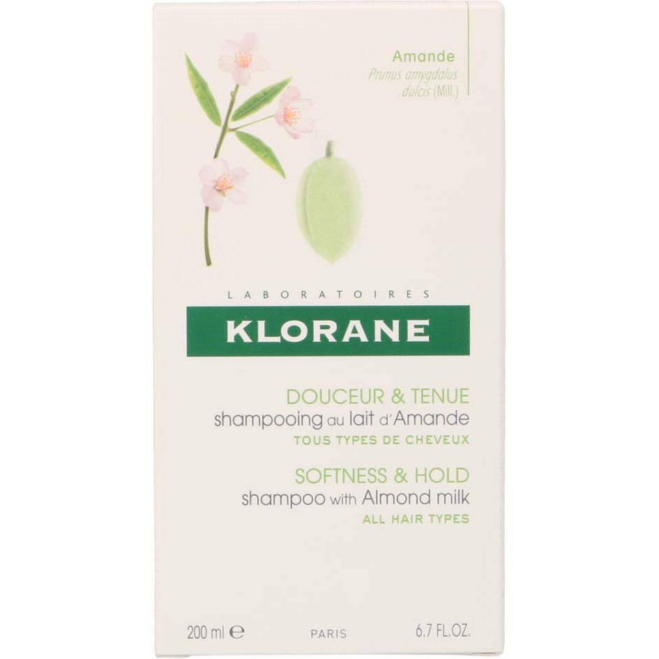 Klorane Gentle Almond Milk Shampoo 200 ml