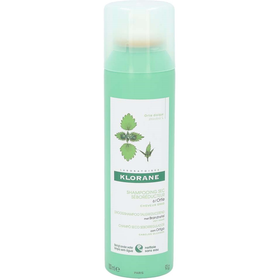 Läs mer om Klorane Oil-reducing dry shampoo with Nettles 150 ml