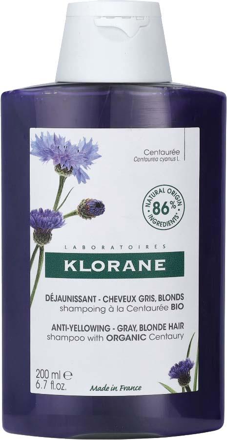Klorane ORGANIC Knapweed Shampoo Silverschampoo 200 ml