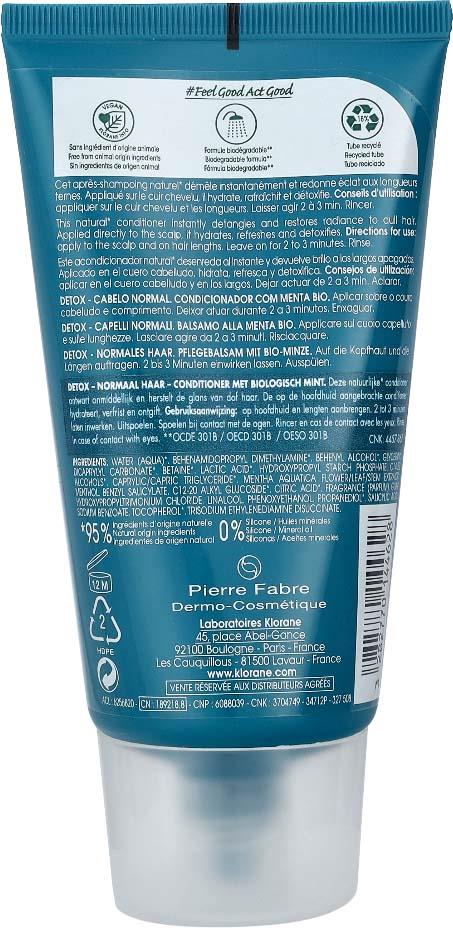 Klorane Organic Mint Conditioner 150 ml
