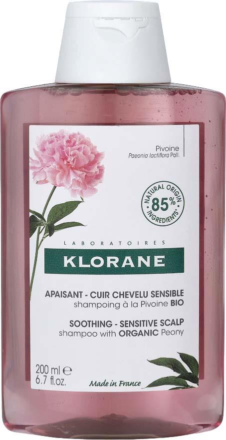 Klorane Organic Peony Shampoo 200 ml