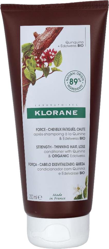 Klorane Organic Quinine & Edelweiss Conditioner 200 ml