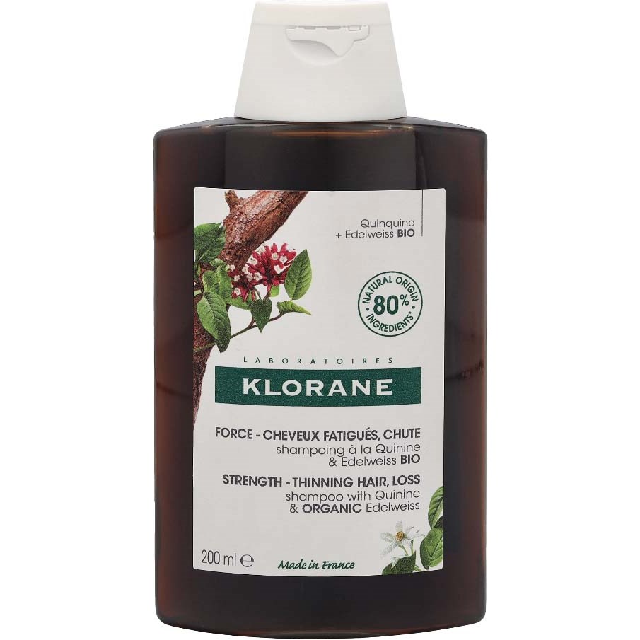 Läs mer om Klorane Organic Quinine & Edelweiss Shampoo 200 ml