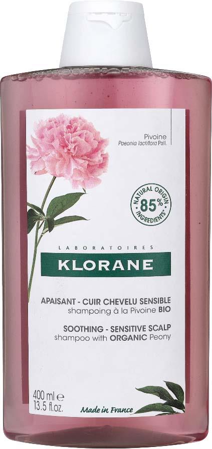 Klorane Shampooing à la Pivoine BIO 400 ml