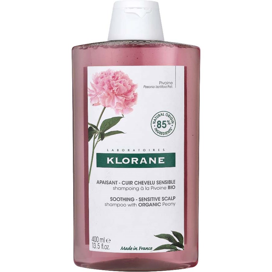 Läs mer om Klorane Shampooing à la Pivoine BIO 400 ml